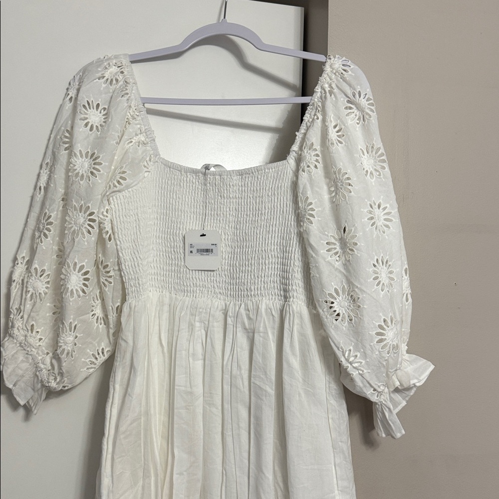 Altar'd State White Floral Dress - Picture 7 of 7